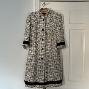 Button Up Moda International Trench Coat